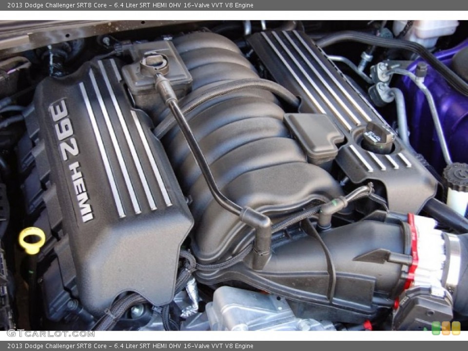 6.4 Liter SRT HEMI OHV 16-Valve VVT V8 Engine for the 2013 Dodge Challenger #95948555