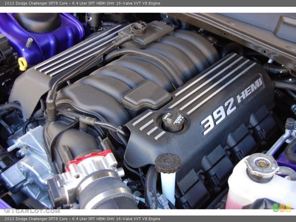 6.4 Liter SRT HEMI OHV 16-Valve VVT V8 Engine for the 2013 Dodge Challenger #95948579