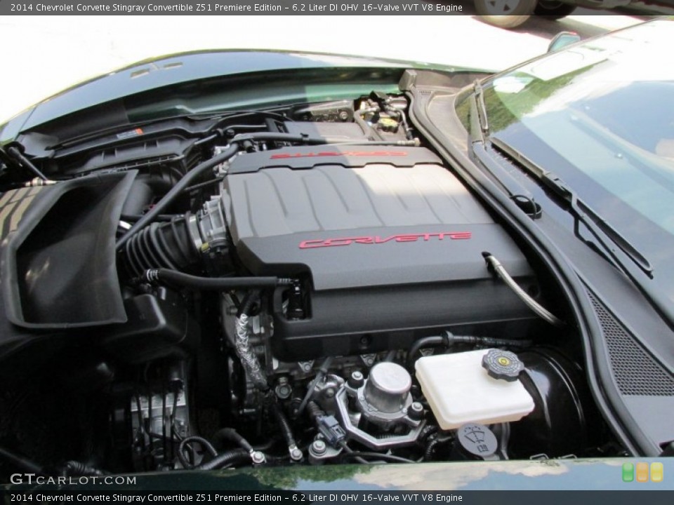 6.2 Liter DI OHV 16-Valve VVT V8 Engine for the 2014 Chevrolet Corvette #95964598