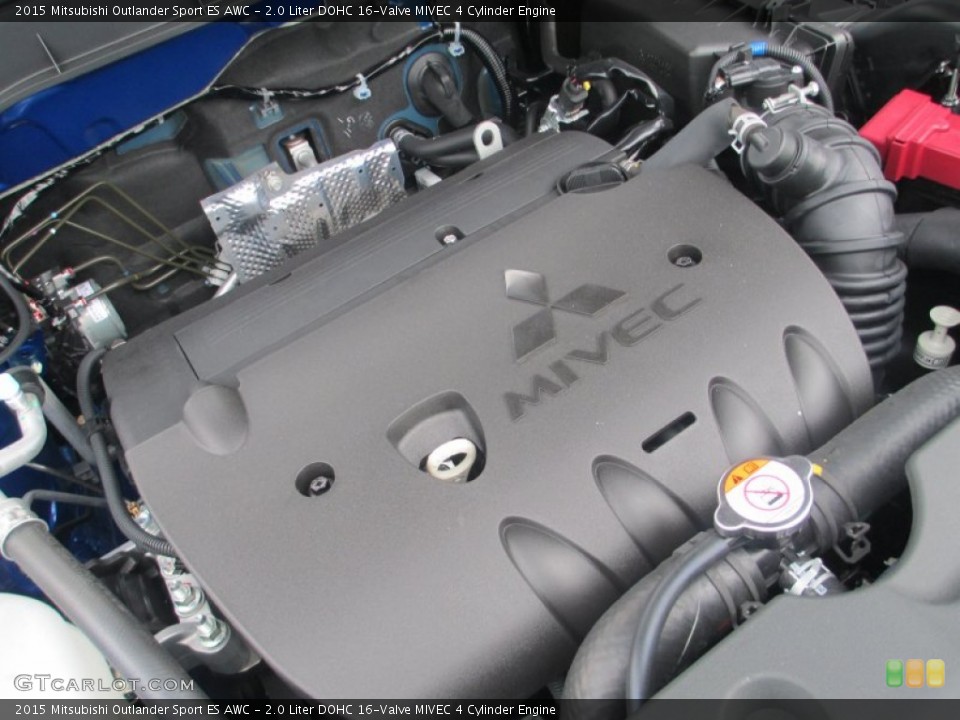 2.0 Liter DOHC 16-Valve MIVEC 4 Cylinder Engine for the 2015 Mitsubishi Outlander Sport #95966069
