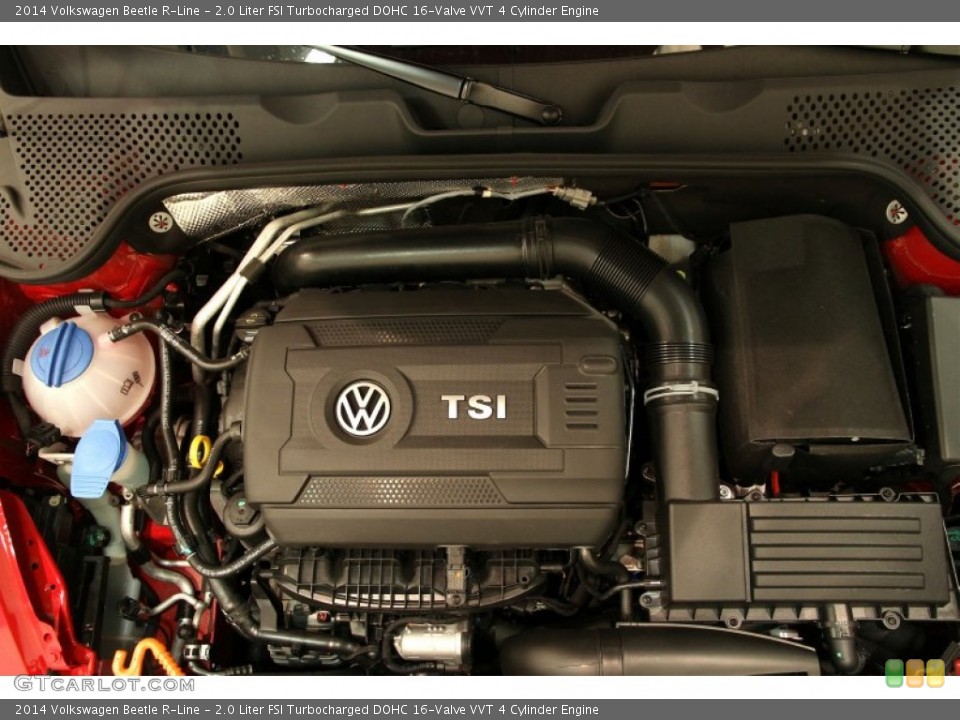 2.0 Liter FSI Turbocharged DOHC 16-Valve VVT 4 Cylinder Engine for the 2014 Volkswagen Beetle #95975141