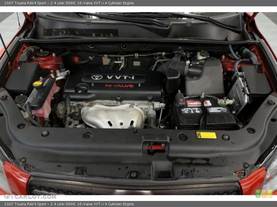 2.4 Liter DOHC 16-Valve VVT-i 4 Cylinder Engine for the 2007 Toyota RAV4 #96002017