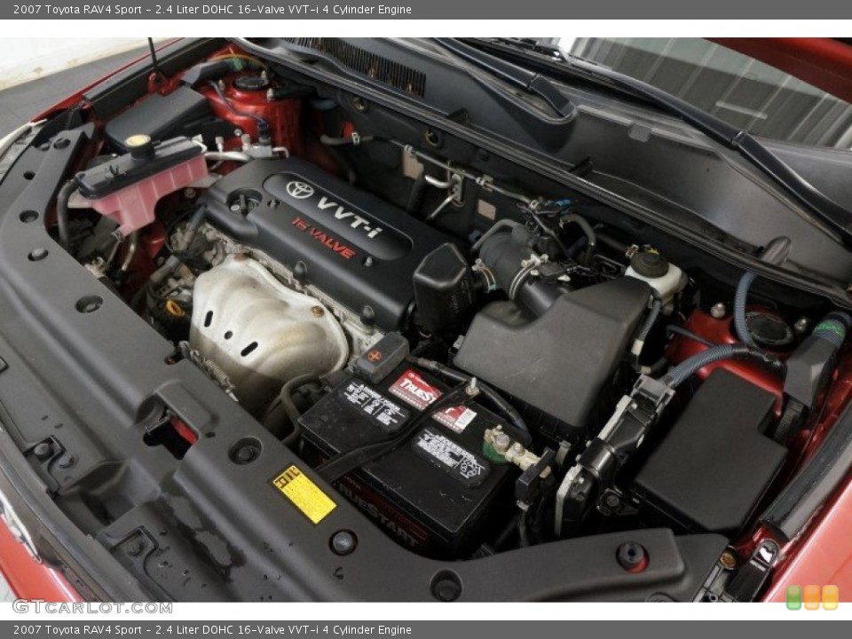 2.4 Liter DOHC 16-Valve VVT-i 4 Cylinder Engine for the 2007 Toyota RAV4 #96002073