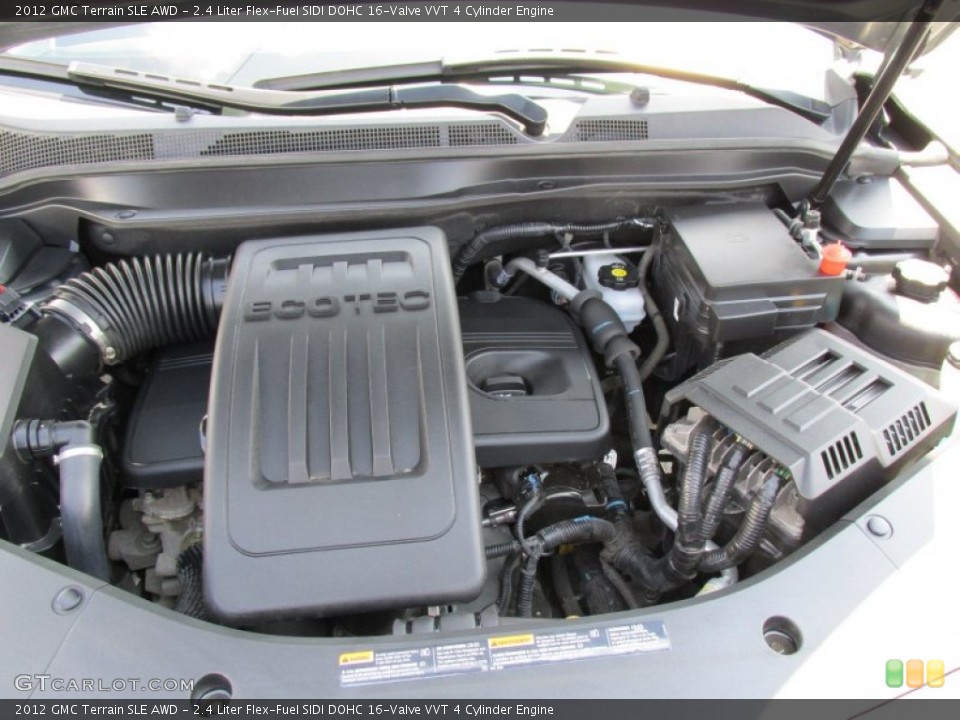 2.4 Liter Flex-Fuel SIDI DOHC 16-Valve VVT 4 Cylinder Engine for the 2012 GMC Terrain #96022665