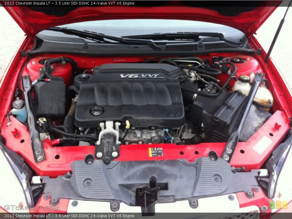 3.6 Liter SIDI DOHC 24-Valve VVT V6 Engine for the 2013 Chevrolet Impala #96024060