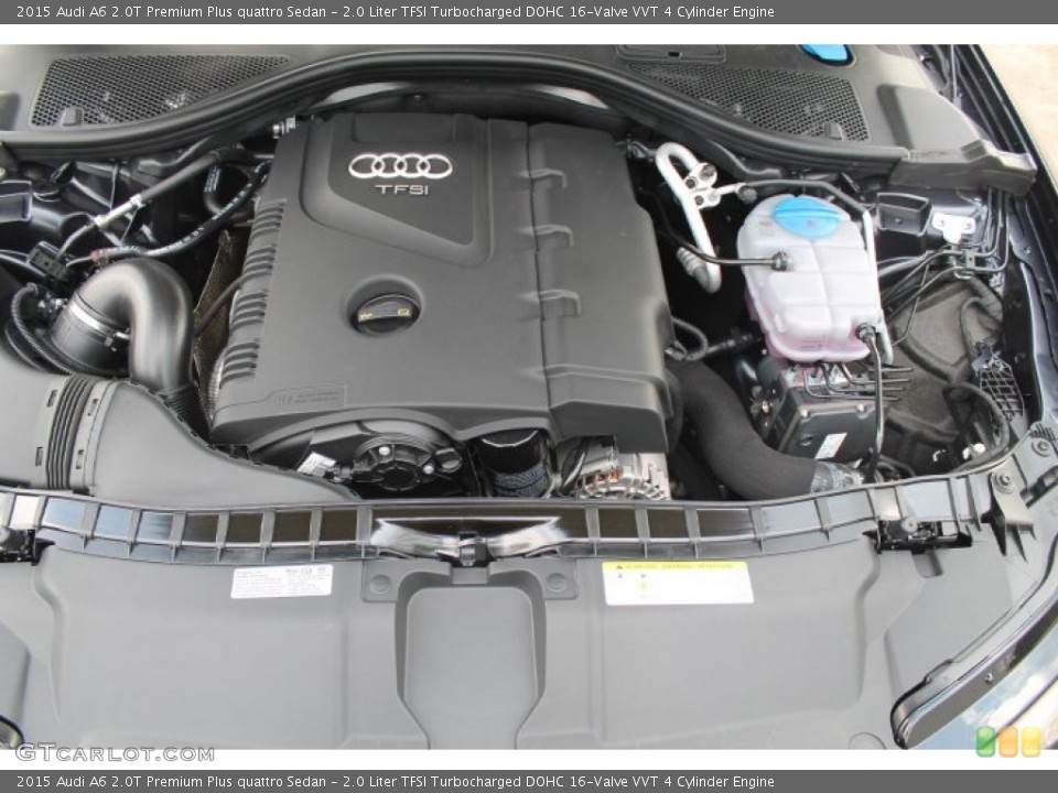 2.0 Liter TFSI Turbocharged DOHC 16-Valve VVT 4 Cylinder Engine for the 2015 Audi A6 #96039048