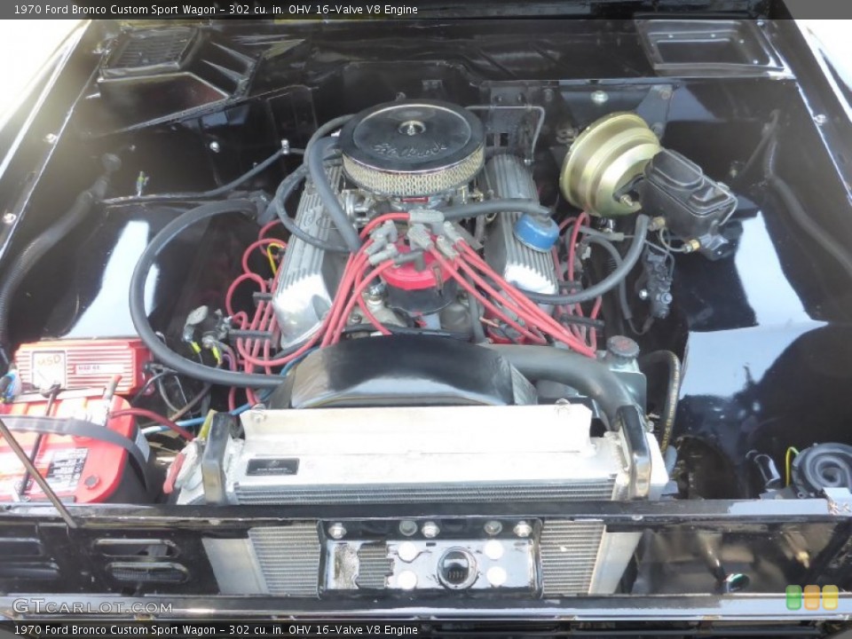 302 cu. in. OHV 16-Valve V8 Engine for the 1970 Ford Bronco #96046650