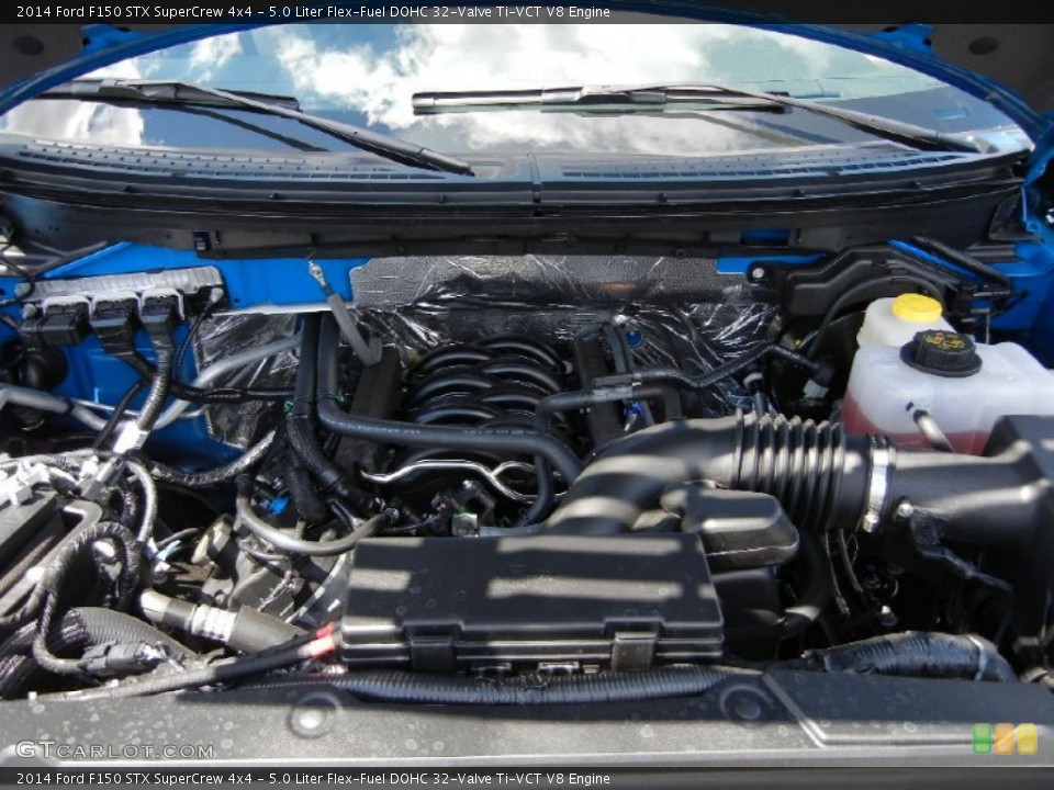 5.0 Liter Flex-Fuel DOHC 32-Valve Ti-VCT V8 Engine for the 2014 Ford F150 #96048645