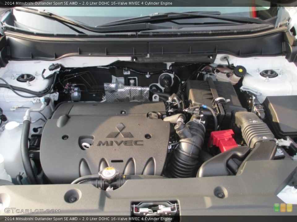 2.0 Liter DOHC 16-Valve MIVEC 4 Cylinder Engine for the 2014 Mitsubishi Outlander Sport #96057549