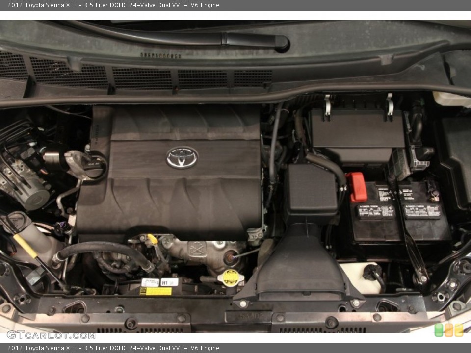 3.5 Liter DOHC 24-Valve Dual VVT-i V6 Engine for the 2012 Toyota Sienna #96075534