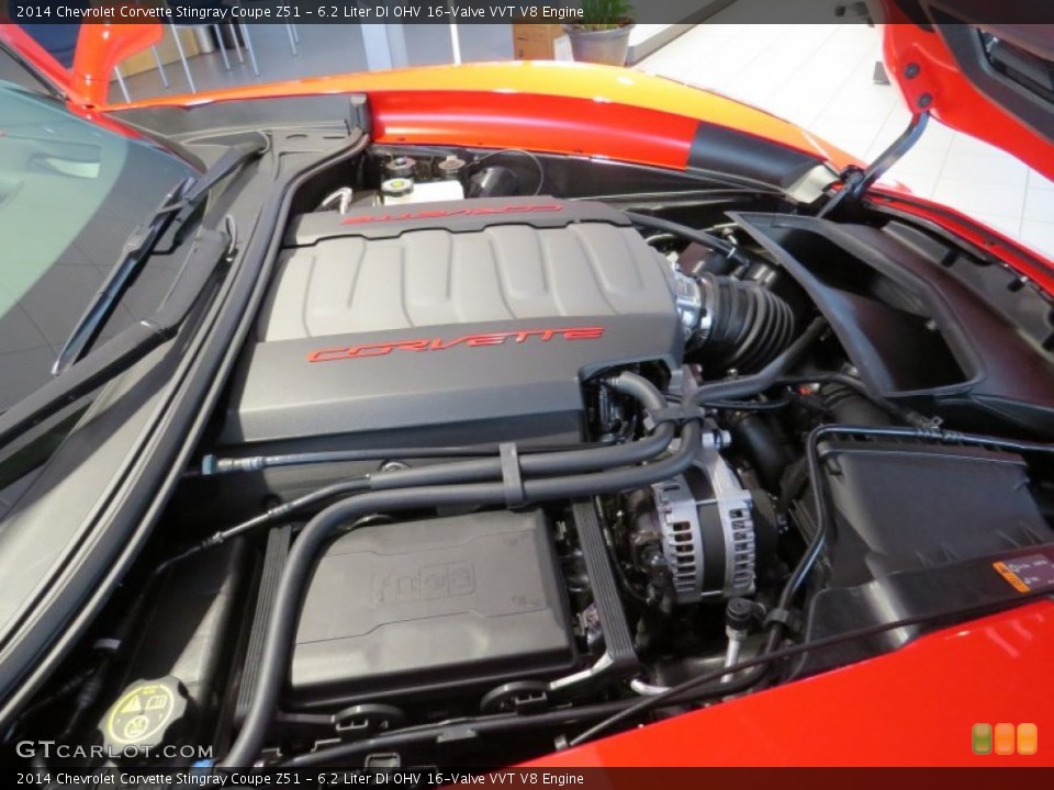6.2 Liter DI OHV 16-Valve VVT V8 Engine for the 2014 Chevrolet Corvette #96083082