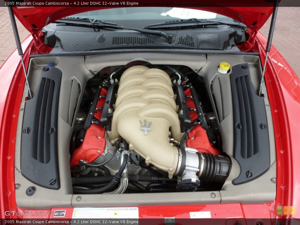 4.2 Liter DOHC 32-Valve V8 Engine for the 2005 Maserati Coupe #96085119