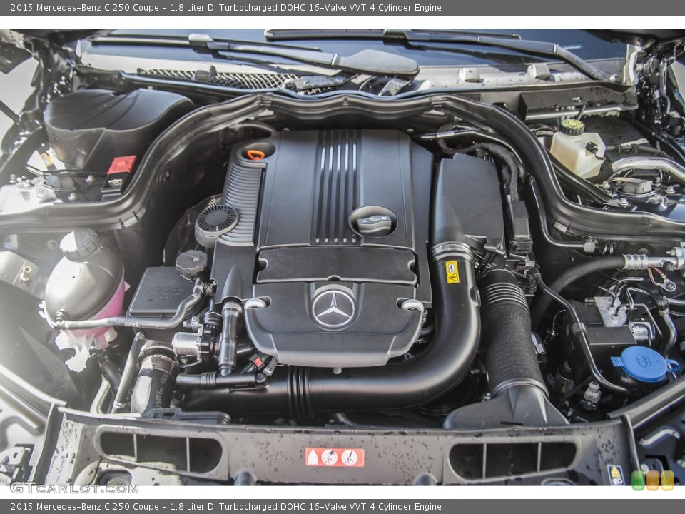 1.8 Liter DI Turbocharged DOHC 16-Valve VVT 4 Cylinder Engine for the 2015 Mercedes-Benz C #96135701