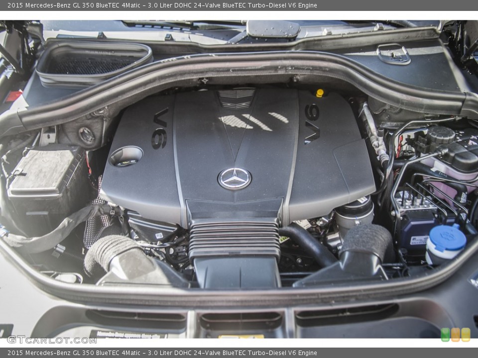 3.0 Liter DOHC 24-Valve BlueTEC Turbo-Diesel V6 Engine for the 2015 Mercedes-Benz GL #96136058