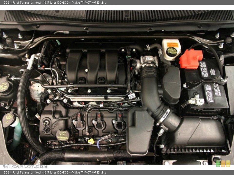 3.5 Liter DOHC 24-Valve Ti-VCT V6 2014 Ford Taurus Engine