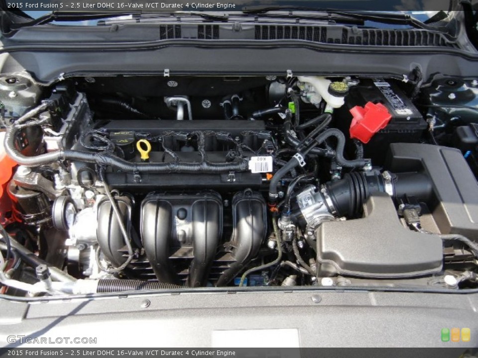 2.5 Liter DOHC 16-Valve iVCT Duratec 4 Cylinder Engine for the 2015 Ford Fusion #96194477