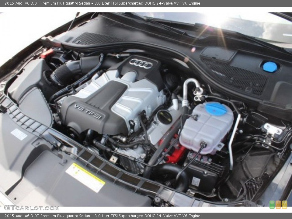 3.0 Liter TFSI Supercharged DOHC 24-Valve VVT V6 Engine for the 2015 Audi A6 #96198896