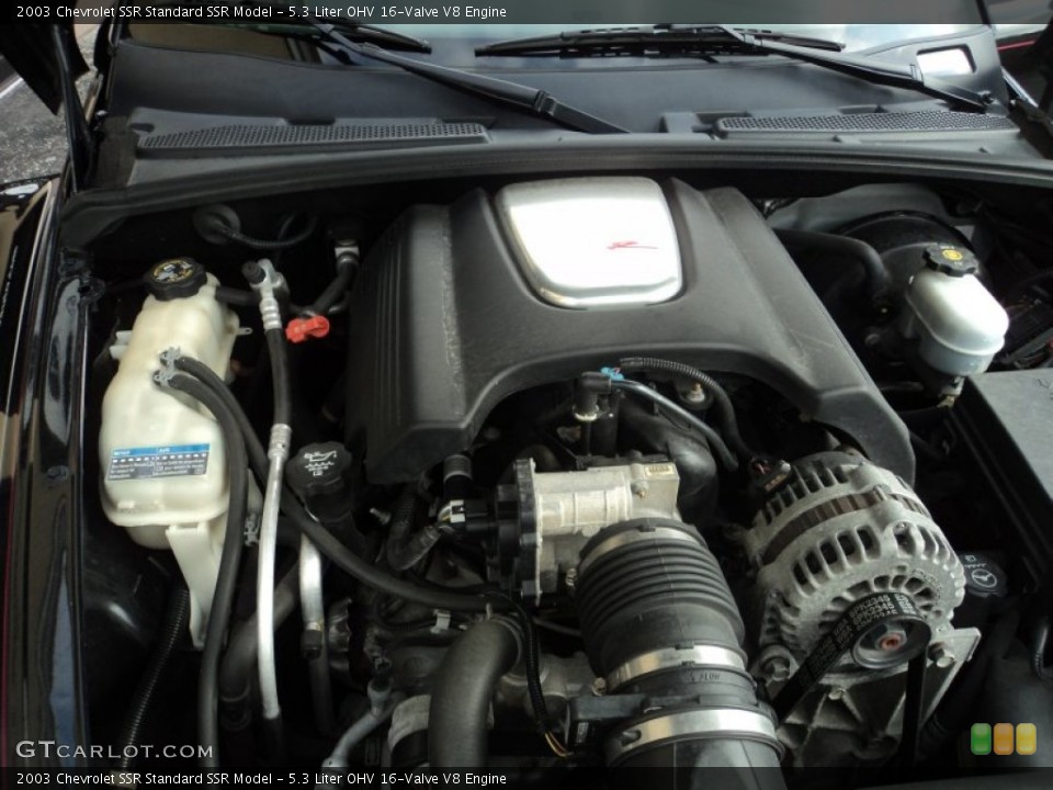 5.3 Liter OHV 16-Valve V8 2003 Chevrolet SSR Engine