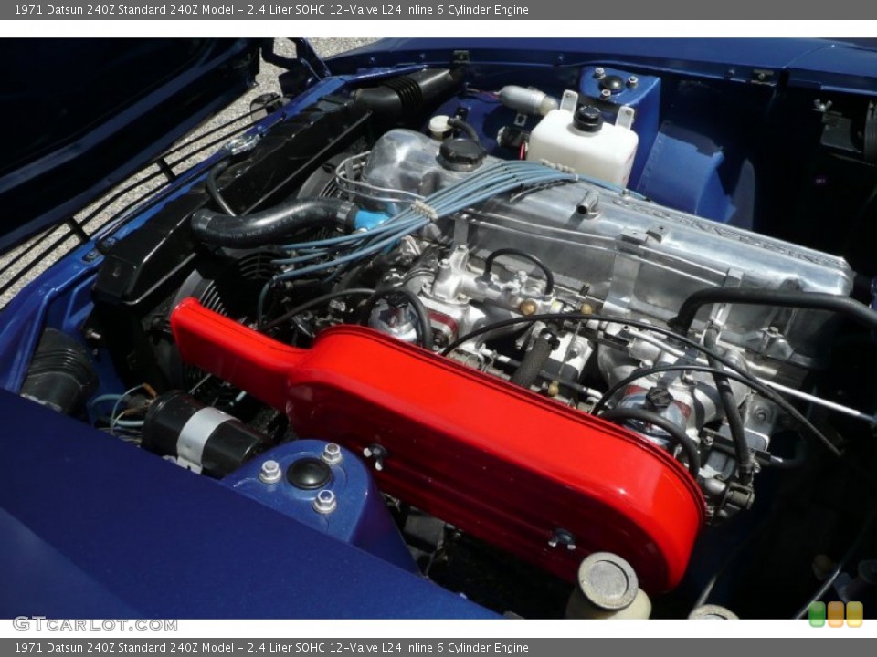 2.4 Liter SOHC 12-Valve L24 Inline 6 Cylinder Engine for the 1971 Datsun 240Z #96250050