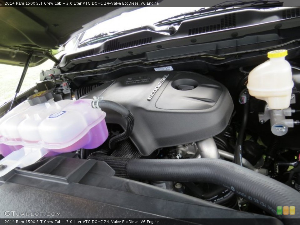 3.0 Liter VTG DOHC 24-Valve EcoDiesel V6 Engine for the 2014 Ram 1500 #96269928