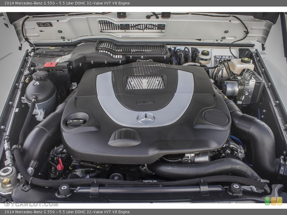5.5 Liter DOHC 32-Valve VVT V8 Engine for the 2014 Mercedes-Benz G #96276543