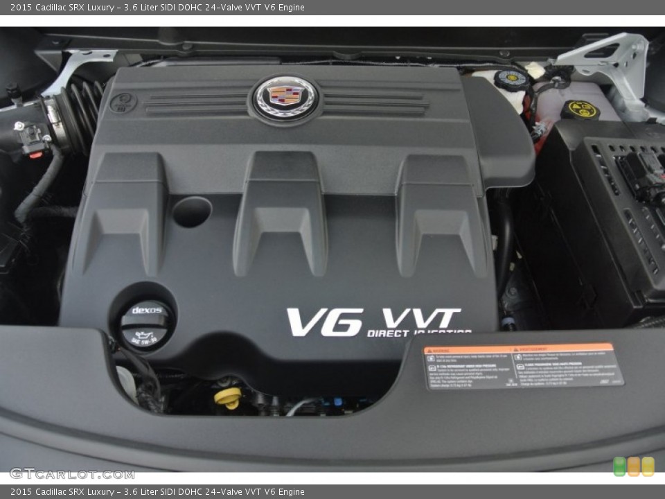 3.6 Liter SIDI DOHC 24-Valve VVT V6 Engine for the 2015 Cadillac SRX #96283419
