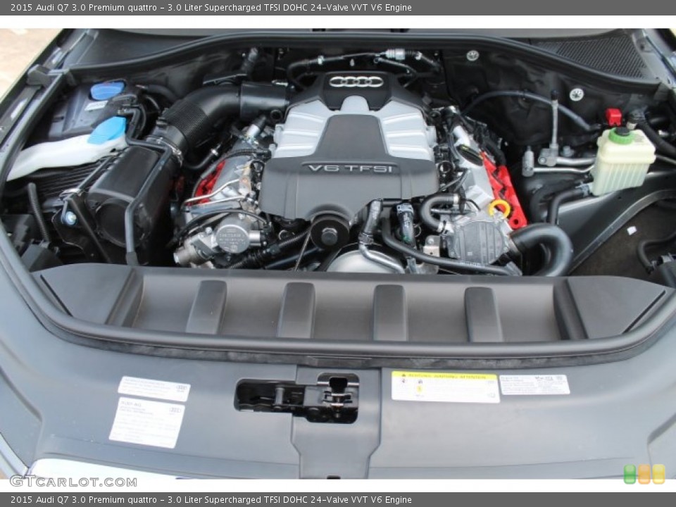 3.0 Liter Supercharged TFSI DOHC 24-Valve VVT V6 Engine for the 2015 Audi Q7 #96292644