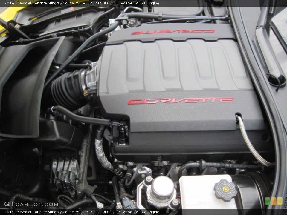 6.2 Liter DI OHV 16-Valve VVT V8 Engine for the 2014 Chevrolet Corvette #96298569