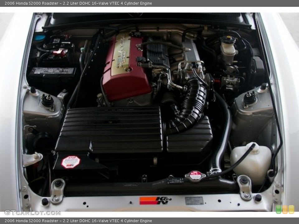 2.2 Liter DOHC 16-Valve VTEC 4 Cylinder 2006 Honda S2000 Engine