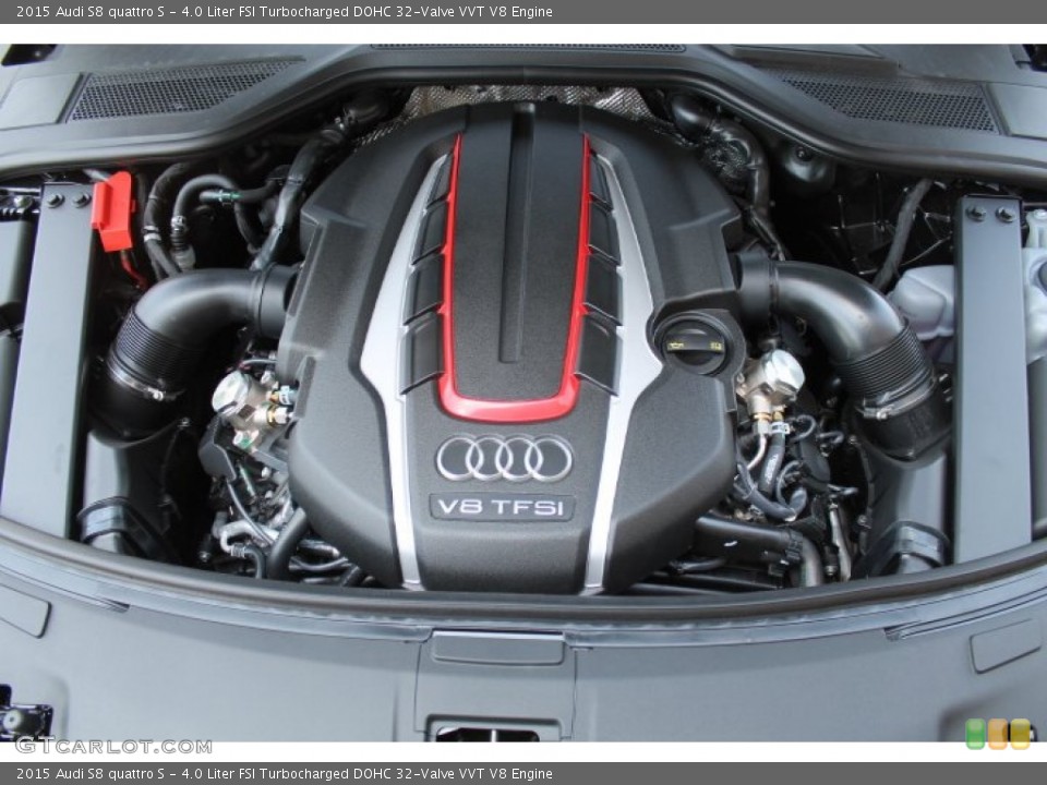 4.0 Liter FSI Turbocharged DOHC 32-Valve VVT V8 Engine for the 2015 Audi S8 #96330702