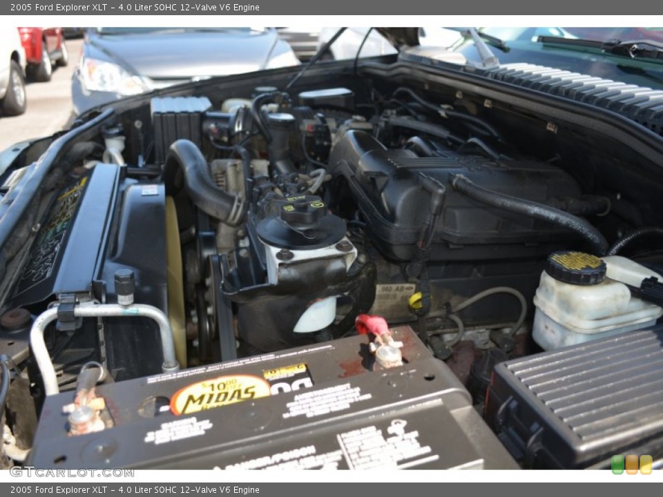 4.0 Liter SOHC 12-Valve V6 Engine for the 2005 Ford Explorer #96351104