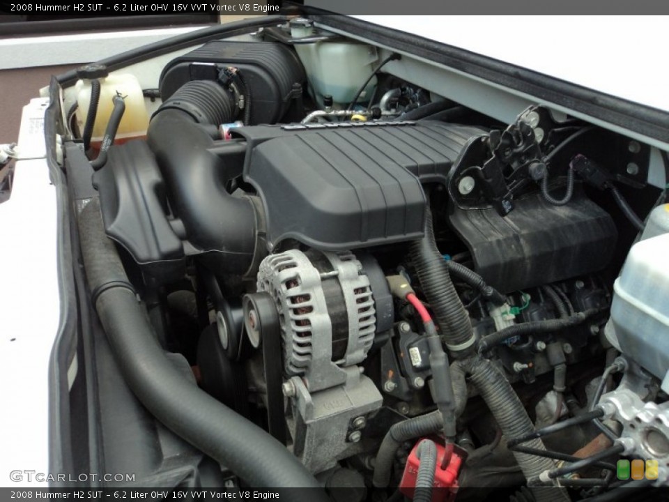 6.2 Liter OHV 16V VVT Vortec V8 Engine for the 2008 Hummer H2 #96357812