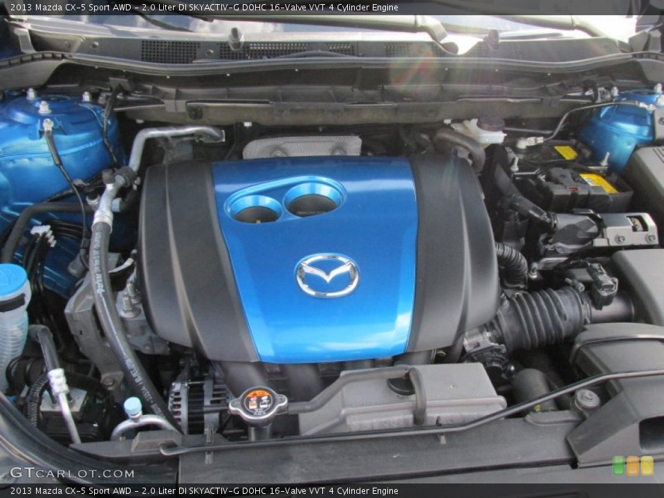 2.0 Liter DI SKYACTIV-G DOHC 16-Valve VVT 4 Cylinder Engine for the 2013 Mazda CX-5 #96357980
