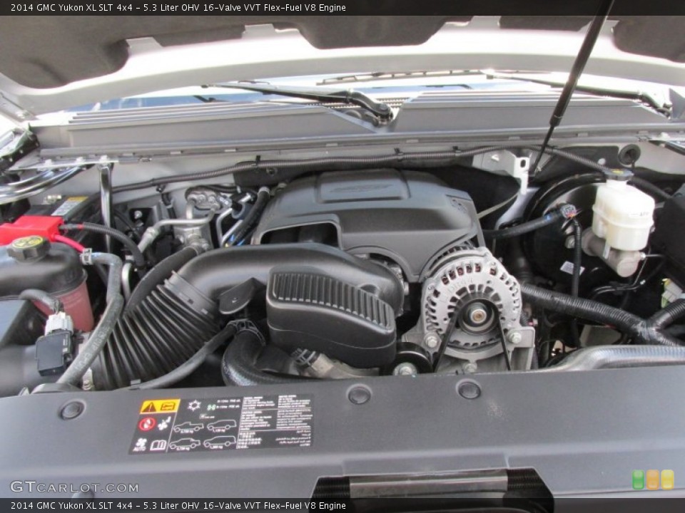 5.3 Liter OHV 16-Valve VVT Flex-Fuel V8 Engine for the 2014 GMC Yukon #96358469