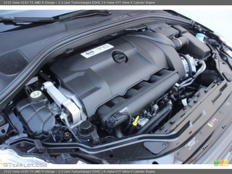 3.0 Liter Turbocharged DOHC 24-Valve VVT Inline 6 Cylinder Engine for the 2015 Volvo XC60 #96364164