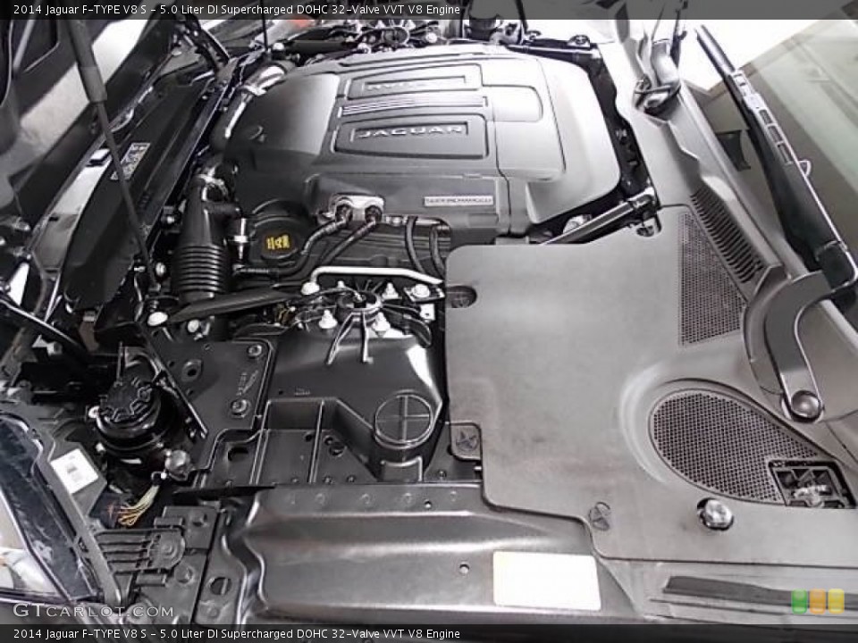 5.0 Liter DI Supercharged DOHC 32-Valve VVT V8 Engine for the 2014 Jaguar F-TYPE #96402773