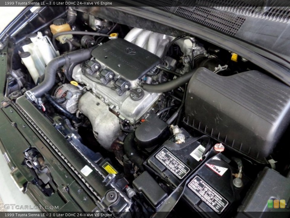 3.0 Liter DOHC 24-Valve V6 Engine for the 1999 Toyota Sienna #96415119