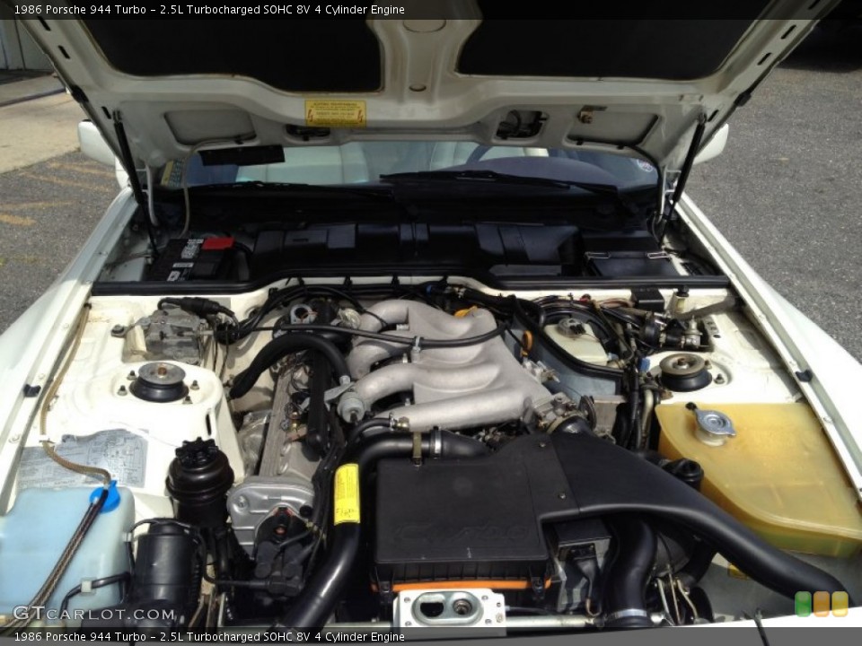 2.5L Turbocharged SOHC 8V 4 Cylinder Engine for the 1986 Porsche 944 #96424225