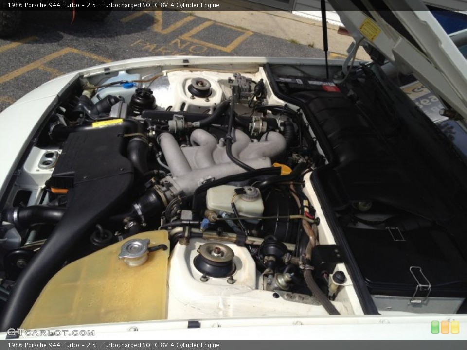 2.5L Turbocharged SOHC 8V 4 Cylinder Engine for the 1986 Porsche 944 #96424293