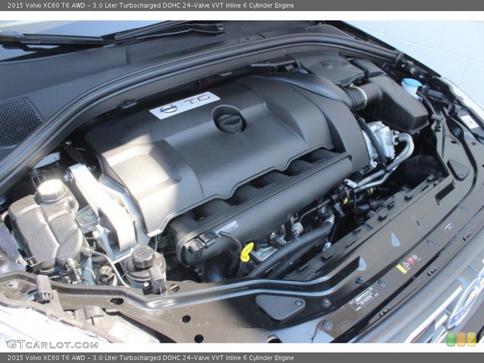 3.0 Liter Turbocharged DOHC 24-Valve VVT Inline 6 Cylinder Engine for the 2015 Volvo XC60 #96456751