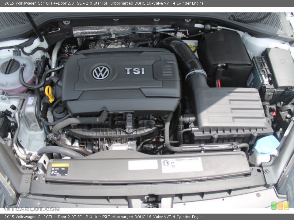 2.0 Liter FSI Turbocharged DOHC 16-Valve VVT 4 Cylinder Engine for the 2015 Volkswagen Golf GTI #96466177