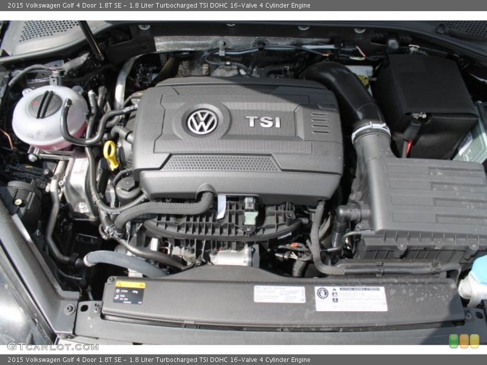 1.8 Liter Turbocharged TSI DOHC 16-Valve 4 Cylinder Engine for the 2015 Volkswagen Golf #96466507