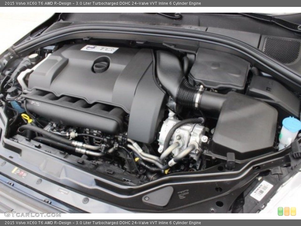 3.0 Liter Turbocharged DOHC 24-Valve VVT Inline 6 Cylinder Engine for the 2015 Volvo XC60 #96489808