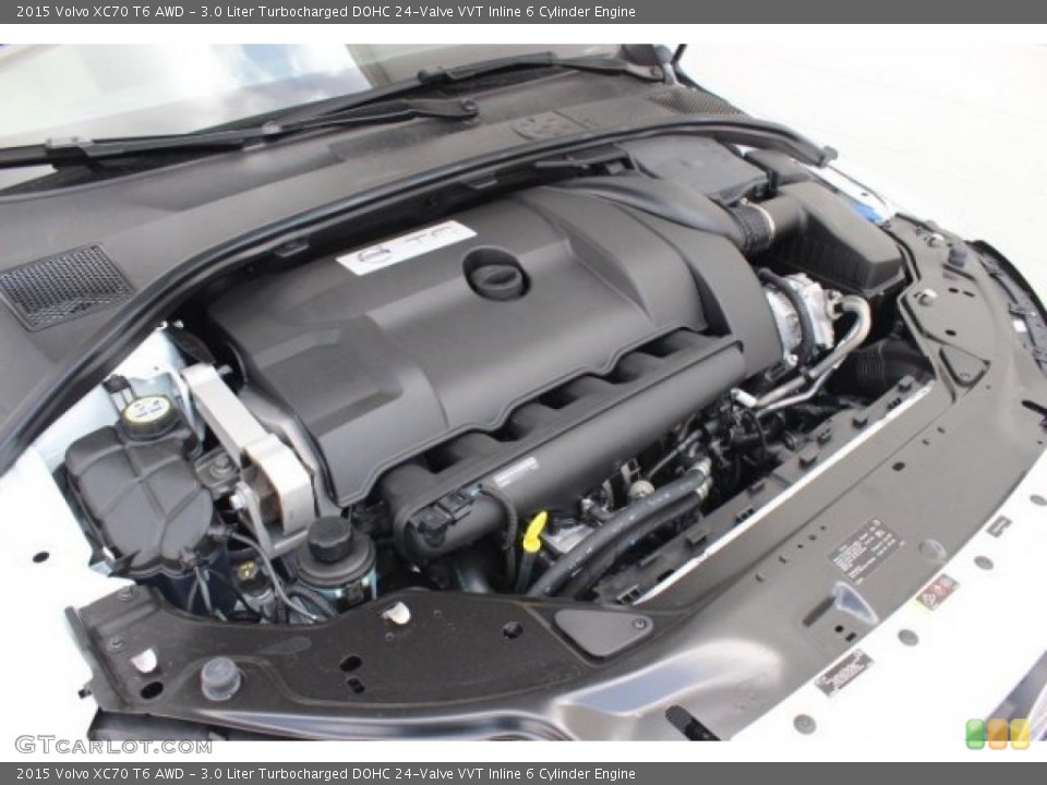 3.0 Liter Turbocharged DOHC 24-Valve VVT Inline 6 Cylinder Engine for the 2015 Volvo XC70 #96492763