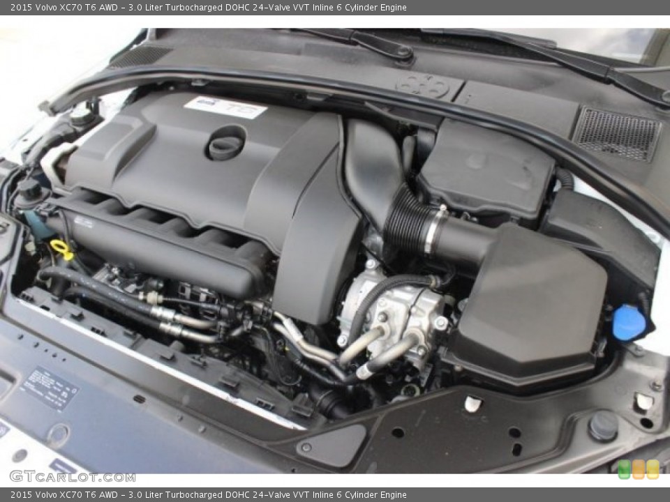 3.0 Liter Turbocharged DOHC 24-Valve VVT Inline 6 Cylinder Engine for the 2015 Volvo XC70 #96492787