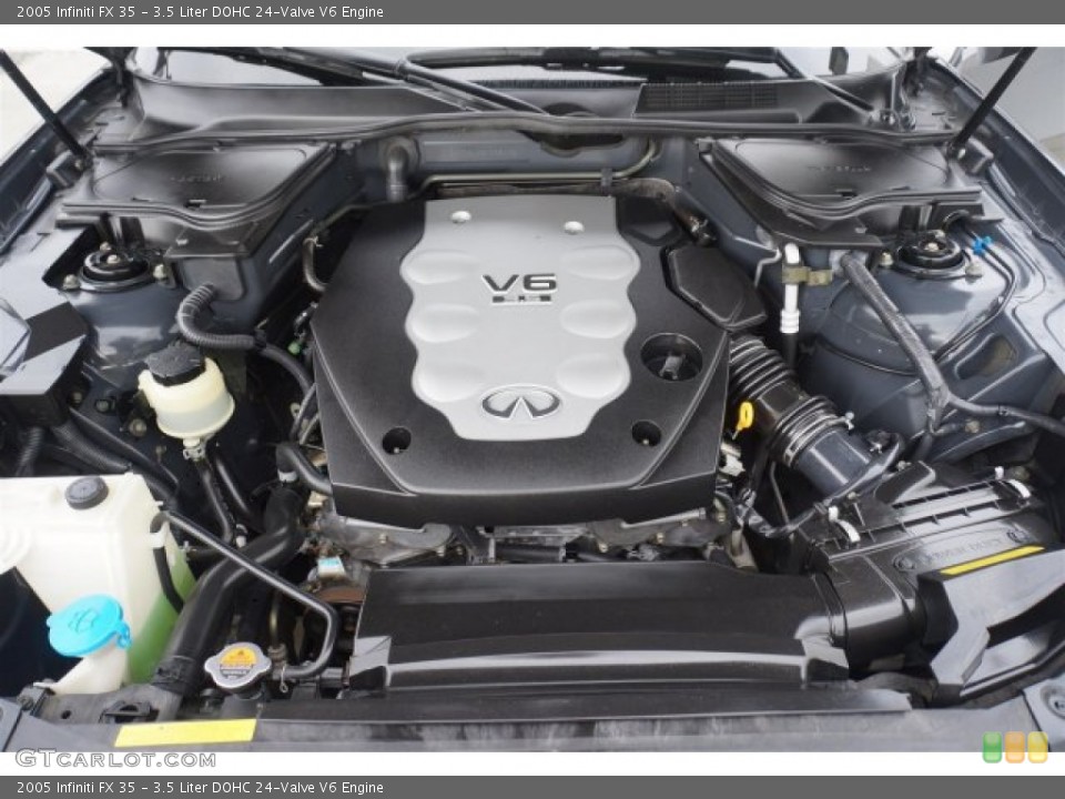 3.5 Liter DOHC 24-Valve V6 2005 Infiniti FX Engine