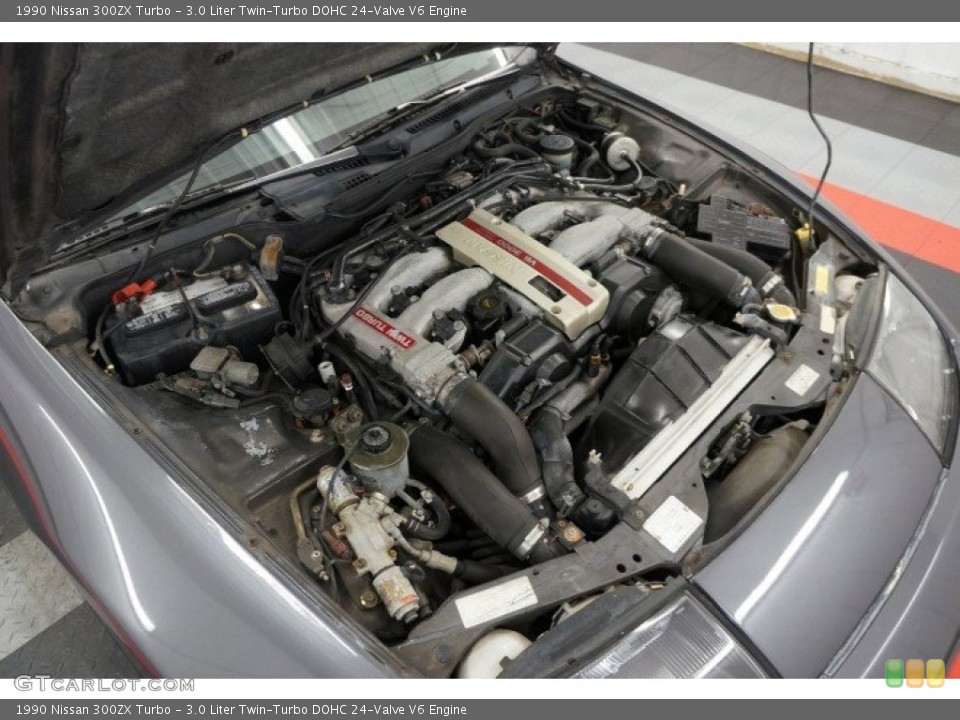 3.0 Liter Twin-Turbo DOHC 24-Valve V6 Engine for the 1990 Nissan 300ZX #96544008