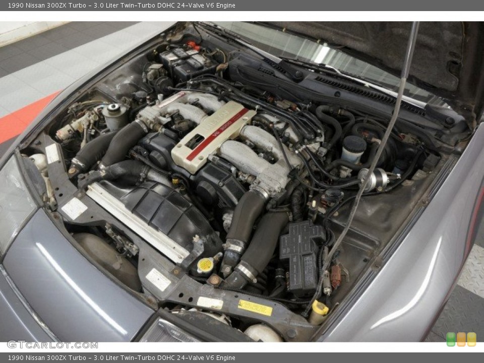 3.0 Liter Twin-Turbo DOHC 24-Valve V6 Engine for the 1990 Nissan 300ZX #96544011