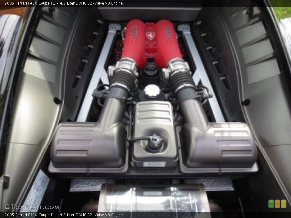 4.3 Liter DOHC 32-Valve V8 Engine for the 2005 Ferrari F430 #96545396