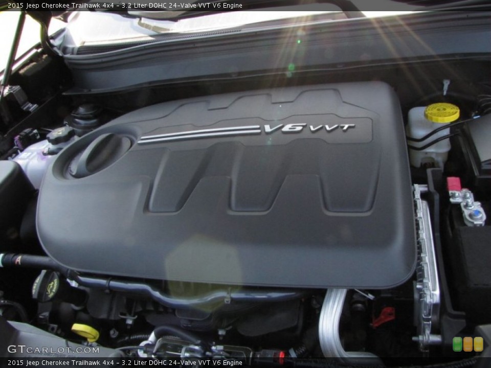 3.2 Liter DOHC 24-Valve VVT V6 Engine for the 2015 Jeep Cherokee #96554426